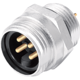 7/8", series 820, Automation Technology - Data Transmission - male panel mount connector