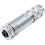 M12, series 813, Automation Technology - Voltage and Power Supply - female cable connector