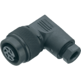 M16, series 723, Miniature Connectors - female angled connector
