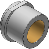 GB.14.B - Guide Bushing Bronze with Shoulder and Solid Lubricant