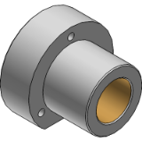 GB.16 - Flanged Guide Bushing steel with solid lubricant