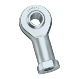 BN 20533 - Rod ends with integral spherical plain bearing right hand thread (ISO 12240-4 K; Durbal BEF), stainless steel