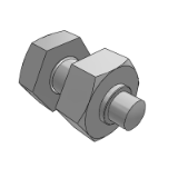 BE43 - Adjusting screw assembly - adjusting bolt - Hexagon bolt type