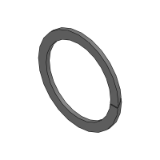 SL-NPBR, SH-NPBR - Precision Cleaning O-Rings - JIS B 2407 Back-Up Ring (For the P Series, Bias Cut)