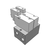 SS3YJ7_42R - 底板配管型/集装式：侧配管型（外部先导型）