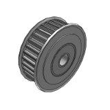 S5M IDTS NT36 - High Strength Aluminium Timing Pulley - S5M Type